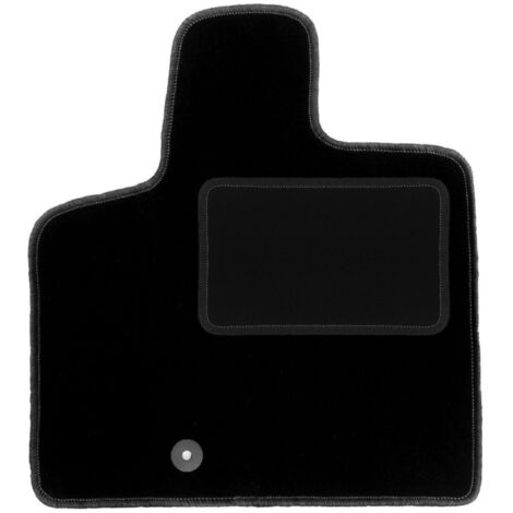 Alfombrilla de conductor negra para Dodge Grand Caravan IV 7 plazas (2008-2016) (1/5)