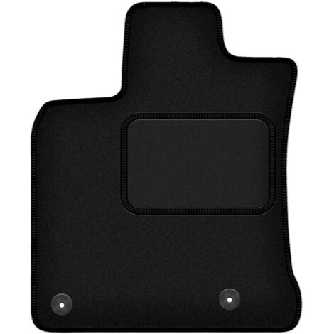 Alfombrilla de conductor negra para Nissan Qashqai +2 crossover (2007-2013) (1/5)