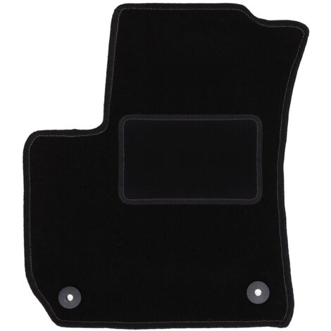 Alfombrilla de conductor negra para: Opel Zafira B monovolumen (2005-2014)