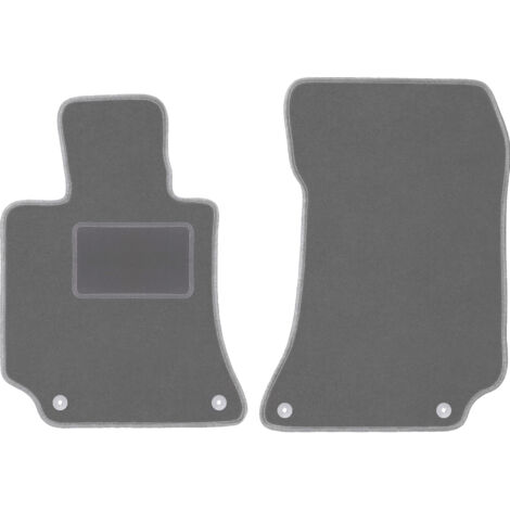 Alfombrillas delanteras para Mercedes CLS W218 coupé (2009-2016) grafito (1/5)