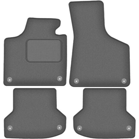 Alfombrillas de grafito para Audi A3 8P hatchback, sportback, cabrio (2003-2011)