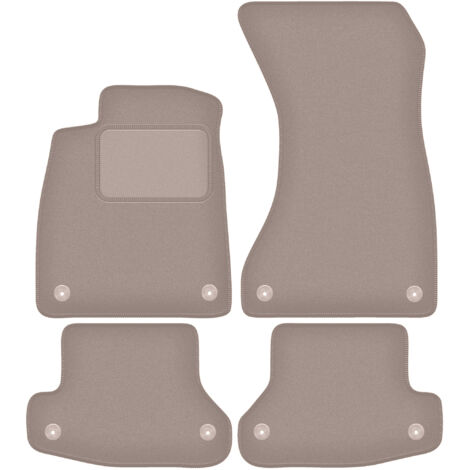 Alfombrillas de terciopelo beige para Audi A5 F53 Coupé (2016-) (1/5)