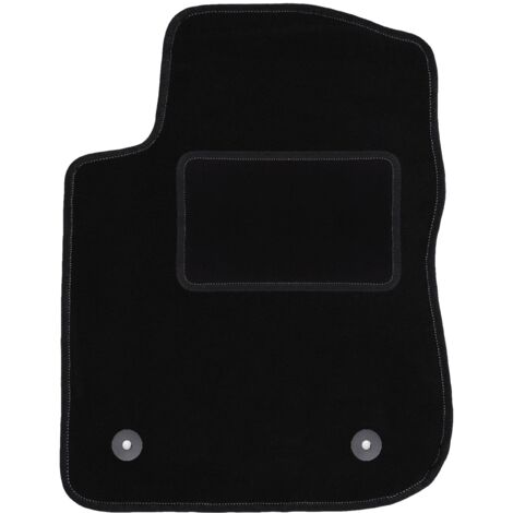 Alfombrilla de conductor negra para Peugeot 208 I hatchback (2012-2019)