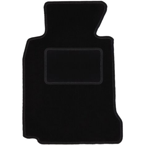 Alfombrilla de conductor negra para: BMW 5 E39 sedán, familiar, touring (1996-2004)
