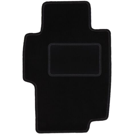 Alfombrilla de conductor negra para Honda Accord VII sedán, familiar, tourer, Type-S (2002-2008) (1/5)