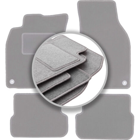 Alfombrillas grises para Audi A6 C6 FL sedán, familiar, avant (2006-2011)