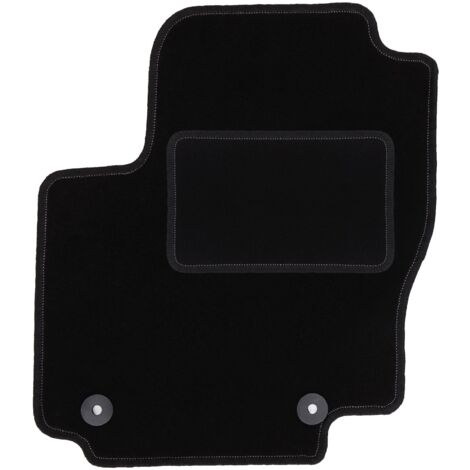 Alfombrilla de conductor negra para Ford Mondeo MK4 liftback, sedán, familiar (2007-2012)