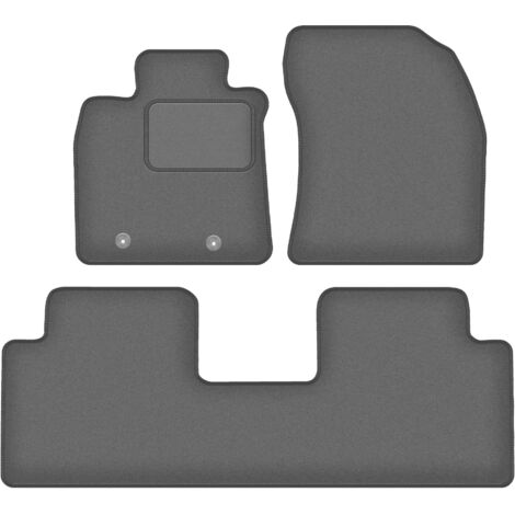 Alfombrillas de grafito para Toyota Avensis III T27 familiar, liftback y sedán (2009-2018)