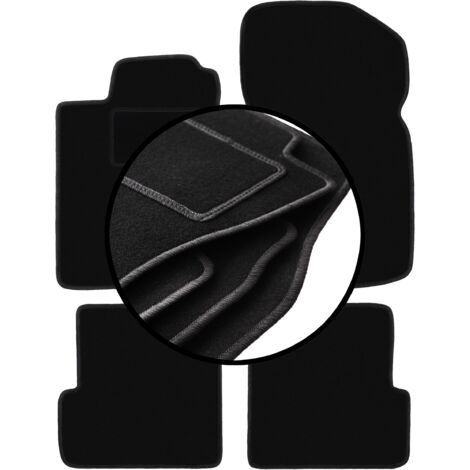 Juego de alfombrillas de terciopelo para Renault Megane I cabrio, coupé (1995-2002) (1/5)