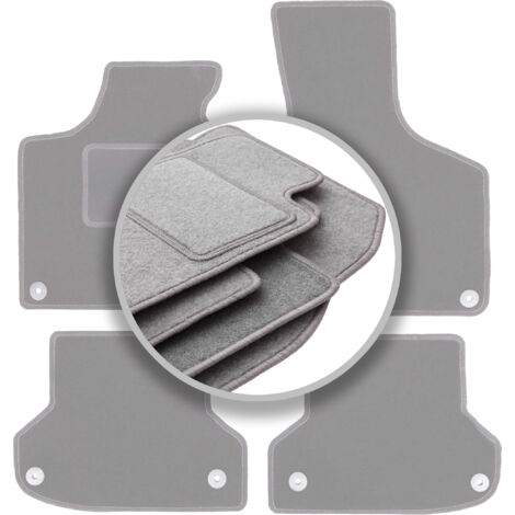 Alfombrillas grises para Audi A3 8P hatchback, sportback, cabrio (2003-2011)