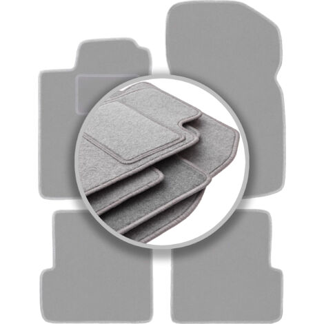 Alfombrillas de coche gris ceniza para Renault Megane I cabrio, coupé (1995-2002)