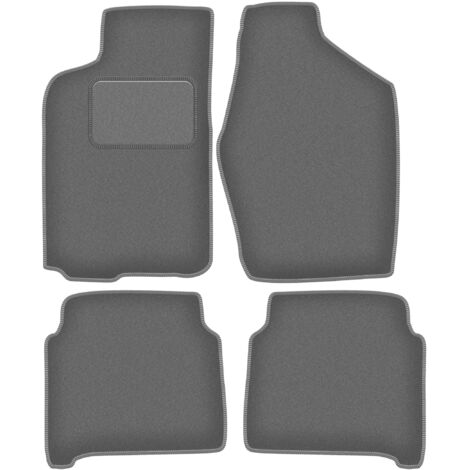 Alfombrillas de terciopelo color grafito para Toyota Camry V20 II sedán (1986-1991) (1/5)