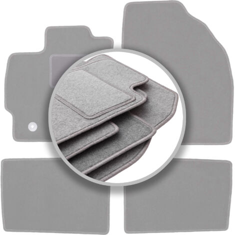 Alfombrillas grises para Toyota Prius III hatchback (2009-2011)