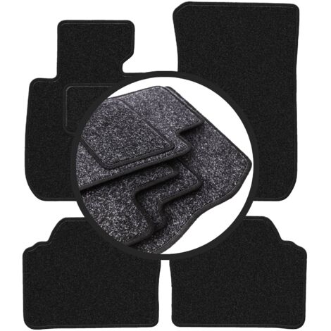 Alfombrillas de terciopelo para BMW 3 E91 familiar, Touring (2004-2011) antracita (1/5)