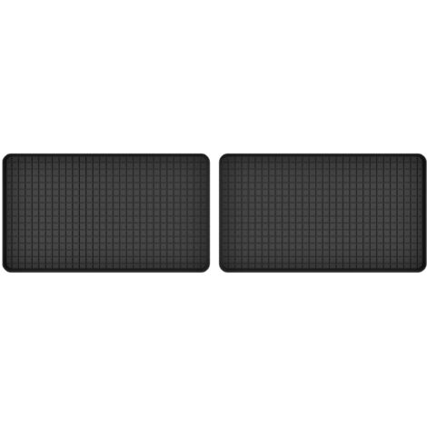 Alfombrillas traseras de goma (2 uds.), universales para: Ford Galaxy MK1 monovolumen (1995-2006)