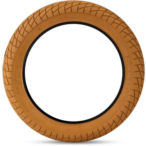 Neumático de bicicleta de 12 pulgadas 12 1/2x2.125 54-203 beige oscuro