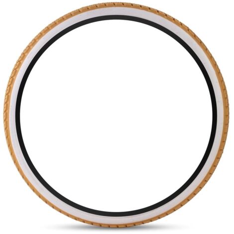 Neumático de bicicleta 24 pulgadas 24x1.75 47-507 blanco beige