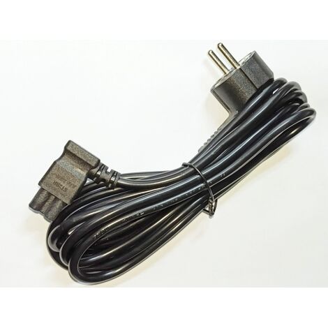 Cable de alimentación para portátil Cloverleaf de 3 m (1/2)