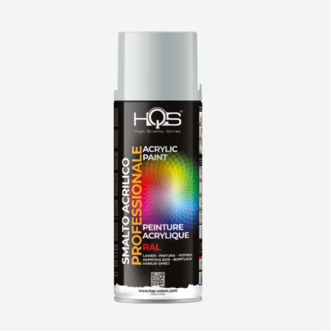 Pintura acrílica en aerosol RAL 7035 400 ml HQS - Gris claro clásico (1/2)