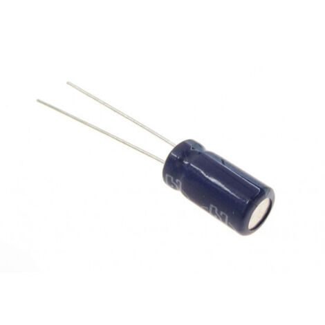 CONDENSADOR 4.7uf400v LEAGUER 8X12mm - 1 ud.
