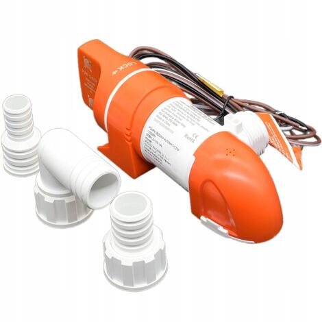 BOMBA DE AGUA DE SENTINA AUTOMÁTICA DE PERFIL BAJO SEAFLO 12V 1100GPH 70L