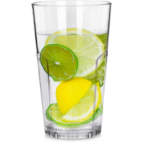 Vaso de plástico reutilizable para picnic, ideal para turistas, irrompible para bebidas. (1/5)