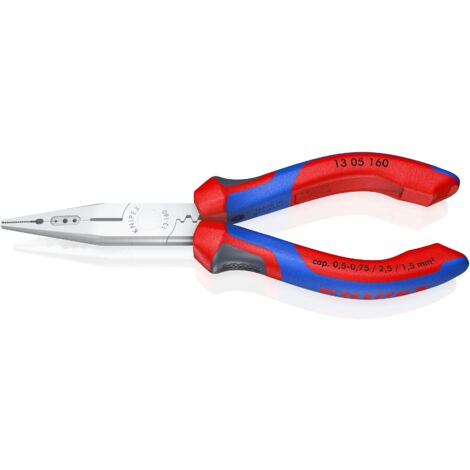 KNIPEX 13 05 160 Alicate de electricista cromado 160 mm