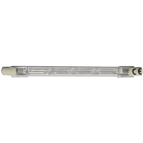 Bombilla halógena lineal 78mm haloline 80w 220v equivalente 100w Osram