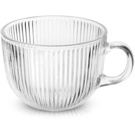 Vaso grande con asa para café, té y bebidas herbales, 500 ml (1/3)