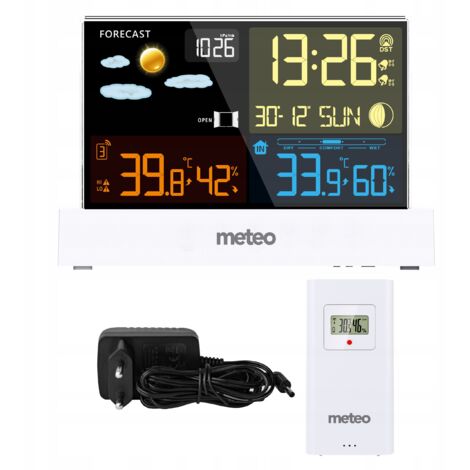 ESTACIÓN METEOROLÓGICA CON EL TIEMPO DCF METEO SP110 B (1/5)