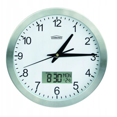 Reloj de pared con termómetro METEO ZP8