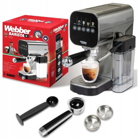 Cafetera a presión semiautomática Webber 20 Bar H5