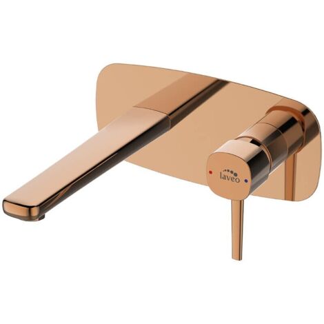 Grifo para lavabo empotrado Pola Rose Gold (1/3)