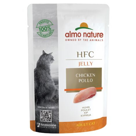 Almo Nature Gelatina HFC Sobre de 55 g - Pollo 55 g
