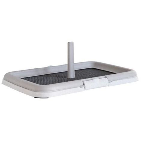 Kerbl 81990 bandeja higiénica para perro y gato Bandeja higiénica abierta Negro, Gris