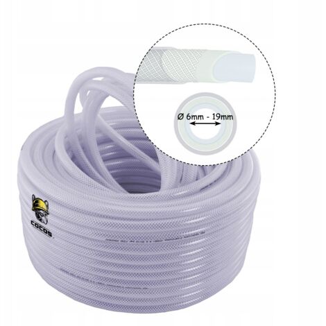 Manguera t茅cnica tubo pl谩stico REFORZADO 8mm 1m (1/5)