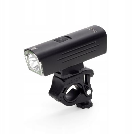 Luz LED delantera para manillar de bicicleta, potente y brillante.