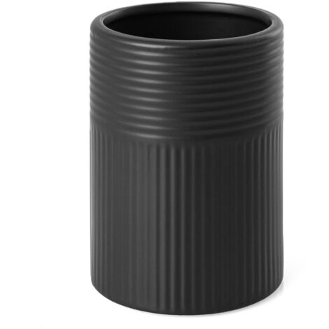 Taza para cepillo de dientes de gres negro Tusa AWD INTERIOR 1917 (1/4)