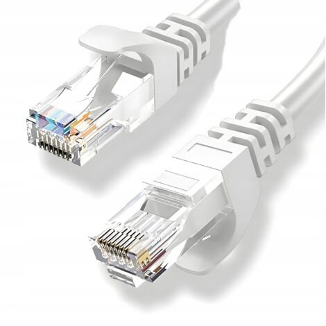 Cable de red LAN Cat5e, cable Ethernet UTP RJ45 Cat5e, 2 m (1/5)