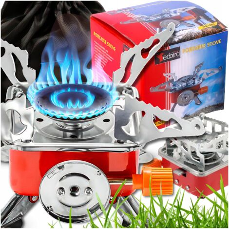 POTENTE COCINA DE GAS PARA TURISMO, QUEMADOR DE CAMPO, COMPACTA, PORT脕TIL
