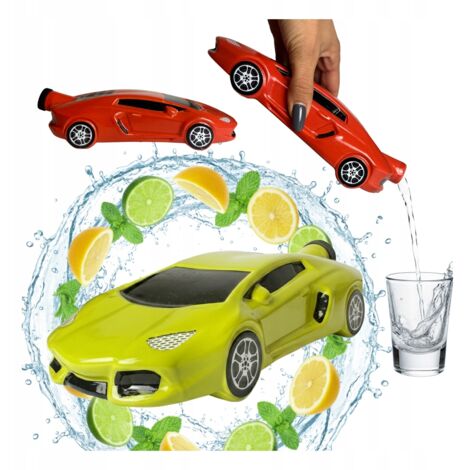 Botella de cer谩mica SUPERCAR 500 ml, regalo de coche deportivo para alcohol 0,5 l (1/5)