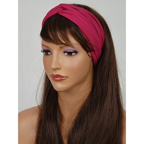 Elegante diadema para mujer de algod贸n 192%, contorneada, perfecta para primavera y verano. (1/5)