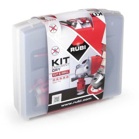 JUEGO DE BROCAS RUBI DRYGRES 6 uds PL