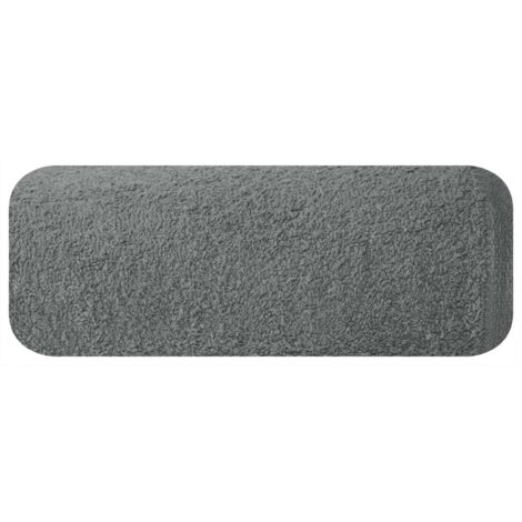 TOALLA DE BA脩O EUROFIRANY CLASSIC DE ALGOD脫N LISA 1 50X90CM GRIS OSCURO (1/5)