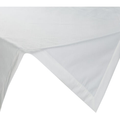 MANTEL EXCLUSIVO EUROFIRANY MELINDA 85X85CM BLANCO (1/5)
