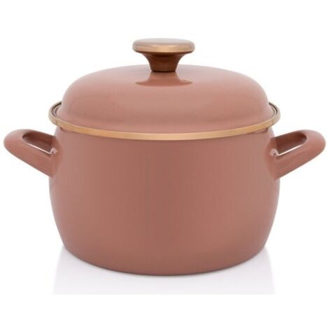 Olla esmaltada Mocha Mousse 20 cm 4,2 l METALAC