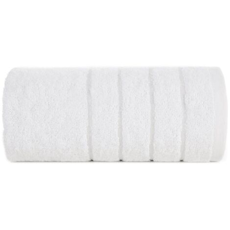 TOALLA DE BA脩O ABSORBENTE Y ESPONJOSA EUROFIRANY DALI 50X90CM BLANCA (1/5)