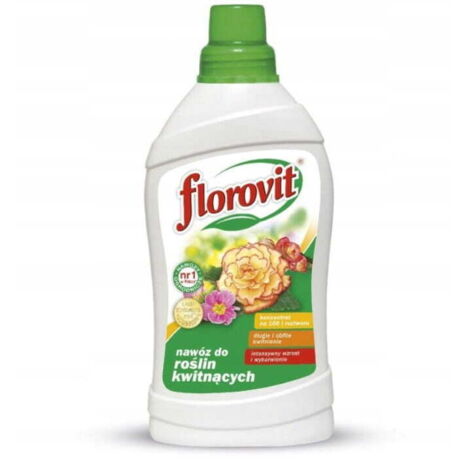 Fertilizante líquido Florovit para plantas con flores 1l (1/3)
