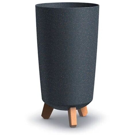 Maceta Gracia Tubus Slim ECO Wood DGTL200W antracita Prosperplast