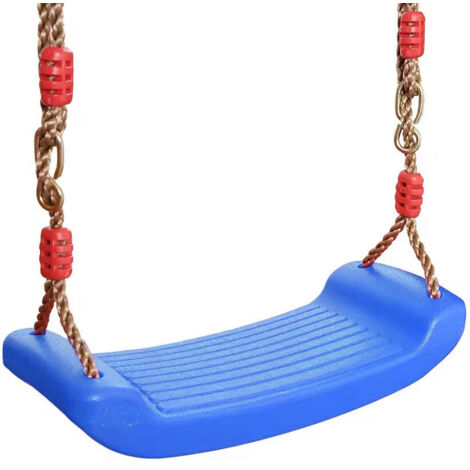 Columpio de jardín de plástico azul ZOYA para niños